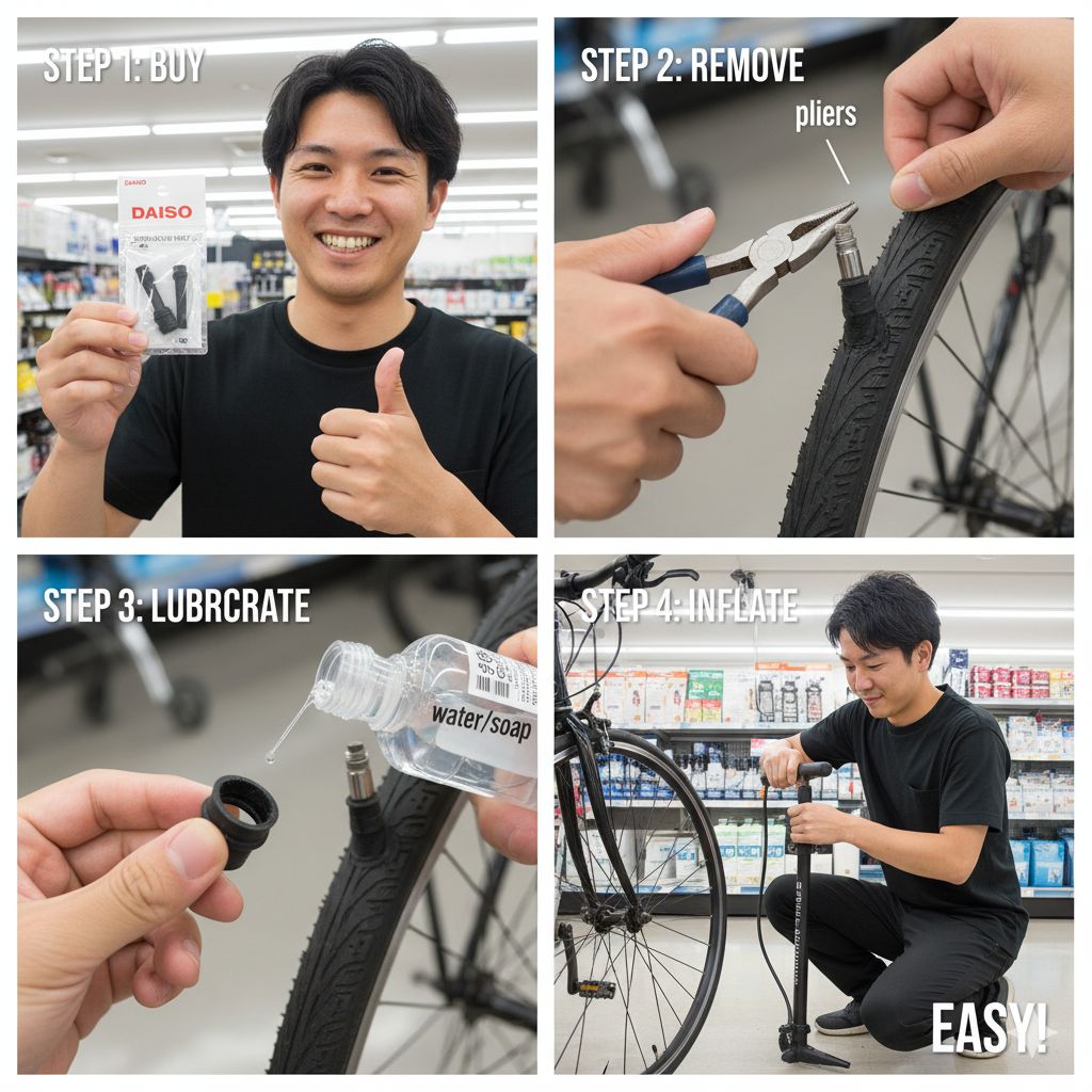 ダイソーの虫ゴムの使い方は簡単？