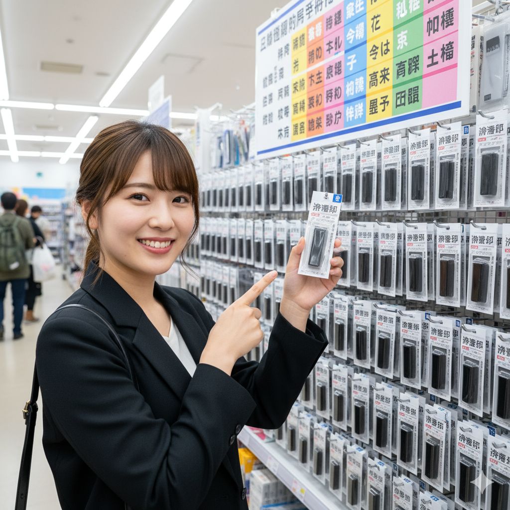 ダイソーシャチハタで人気の苗字とは