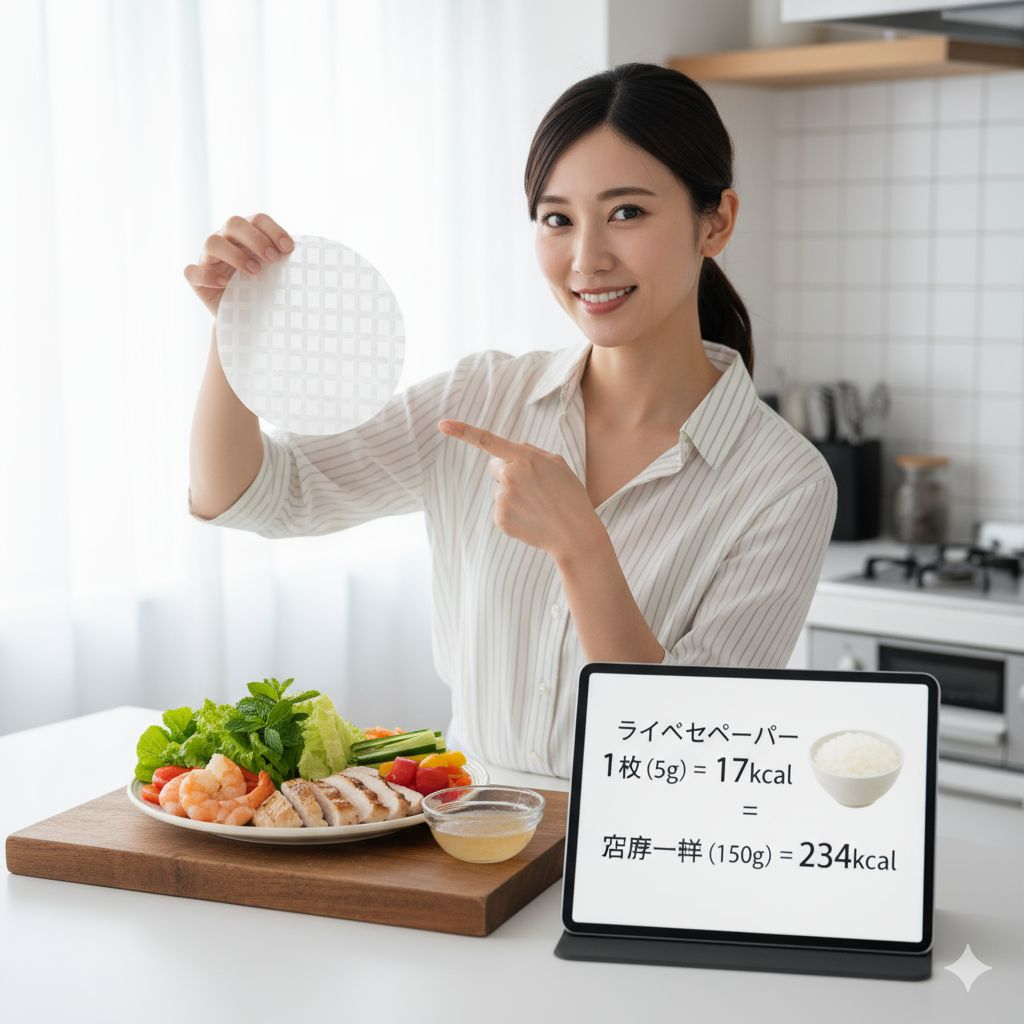 ライスペーパーはダイエットに向いていますか？