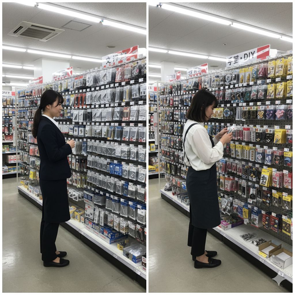売り場はどこ？文具やDIYコーナー