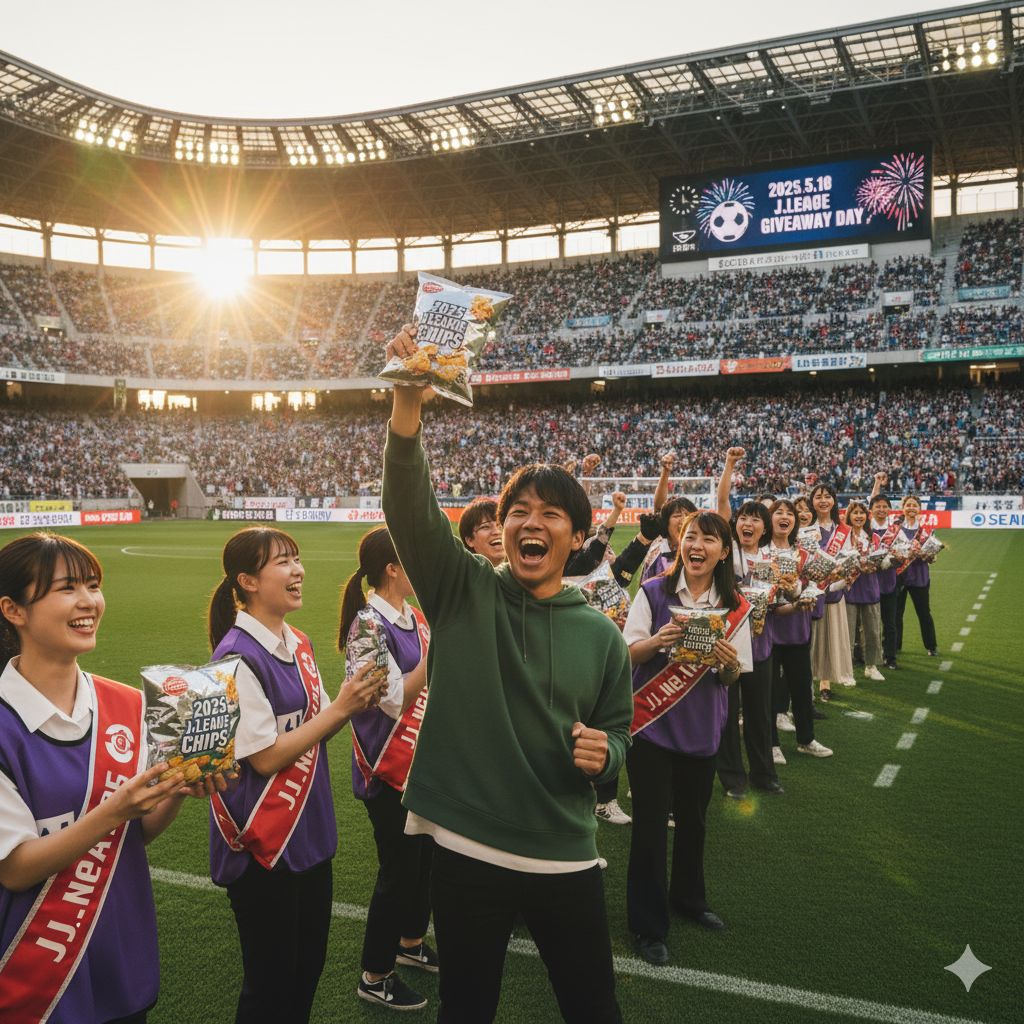 Jリーグチップスの配布日はいつか？