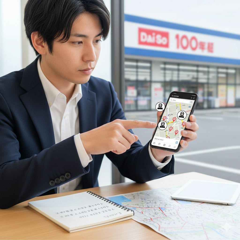 ダイソーシャチハタ取扱店の探し方