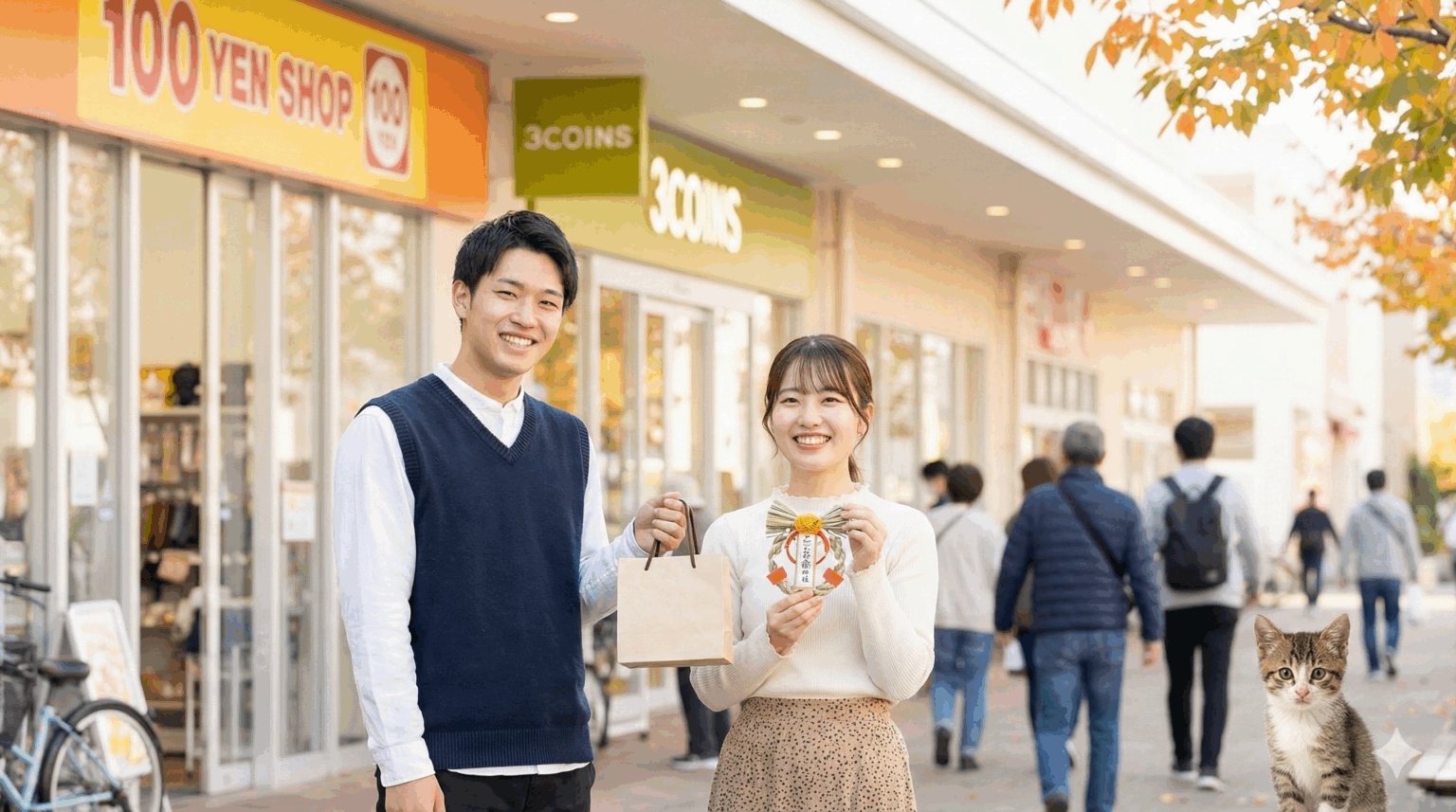 しめ飾りミニはどこで売ってる?100均や3COINSなど販売店まとめ