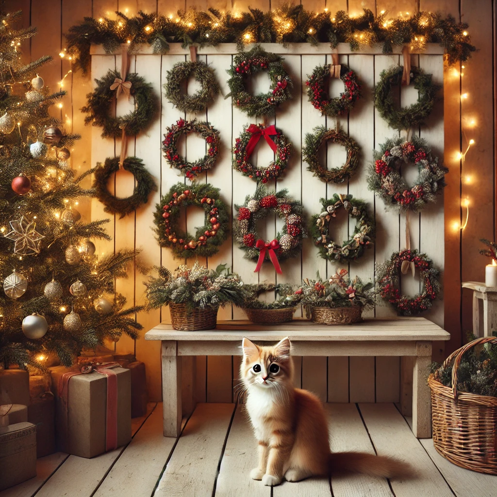 2025年のクリスマスリースはどこで売ってる？