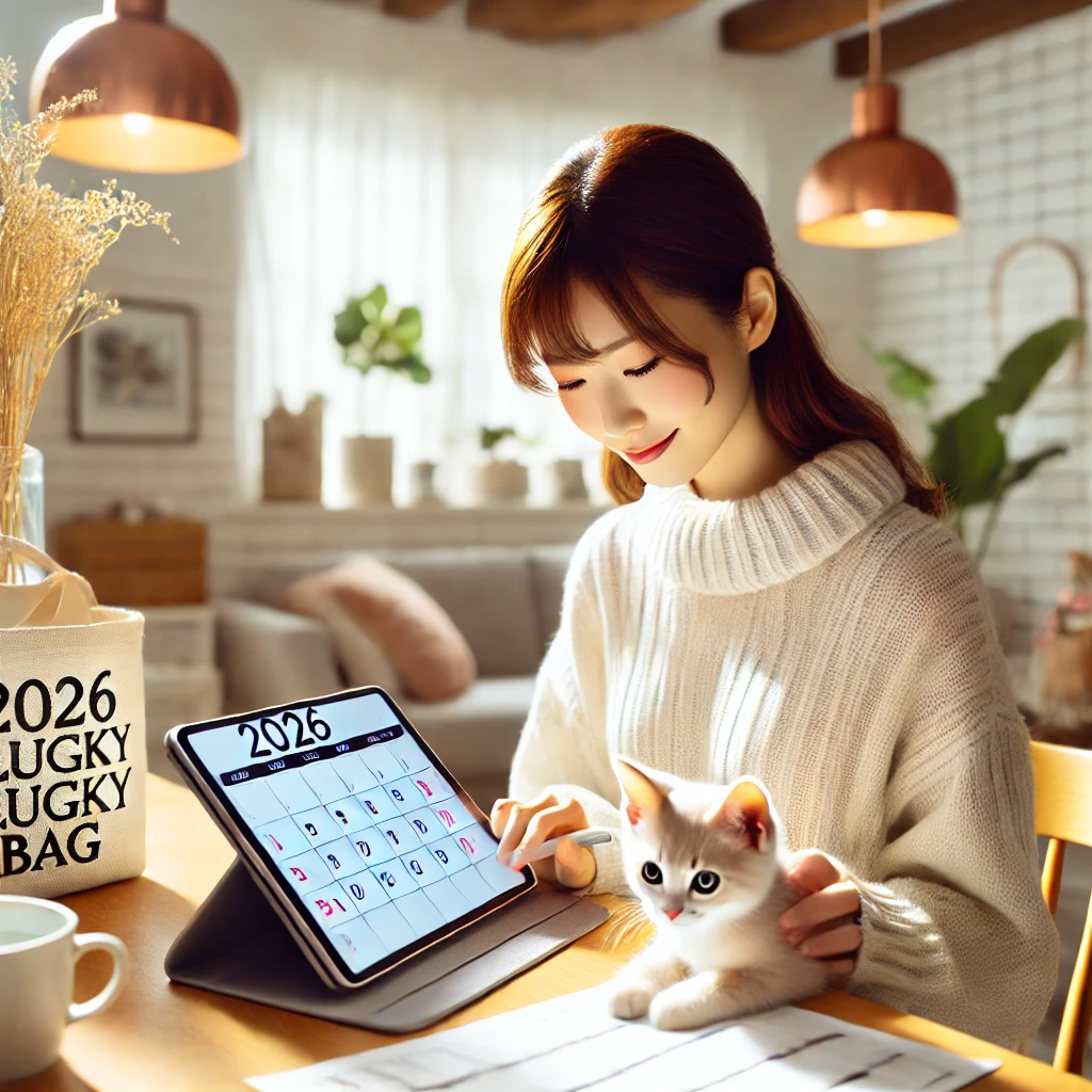 2026年福袋の発売日カレンダーとスケジュール管理