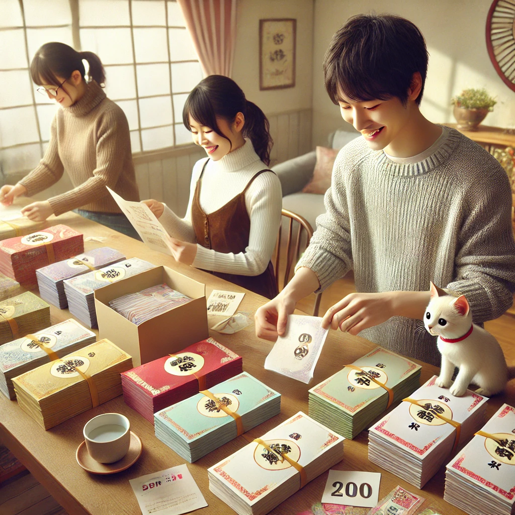 お年玉袋やポチ袋がどこで売ってるか把握し準備