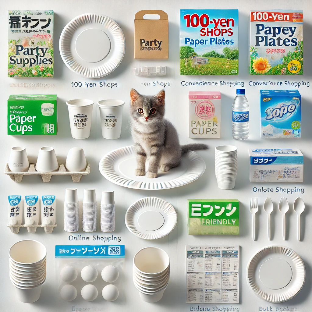 パーティーグッズ紙皿紙コップはどこで売ってるか総括