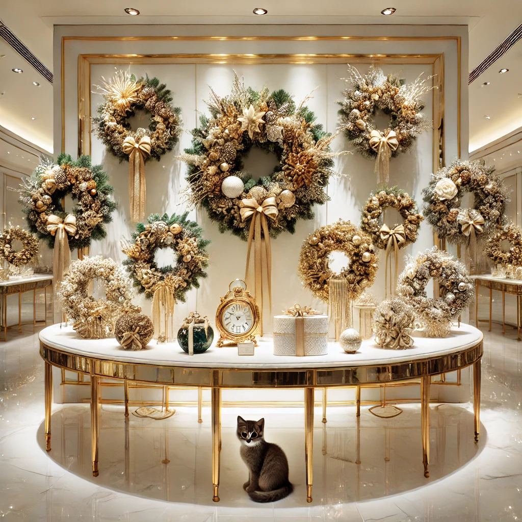 伊勢丹などの百貨店で買う本格的な装飾