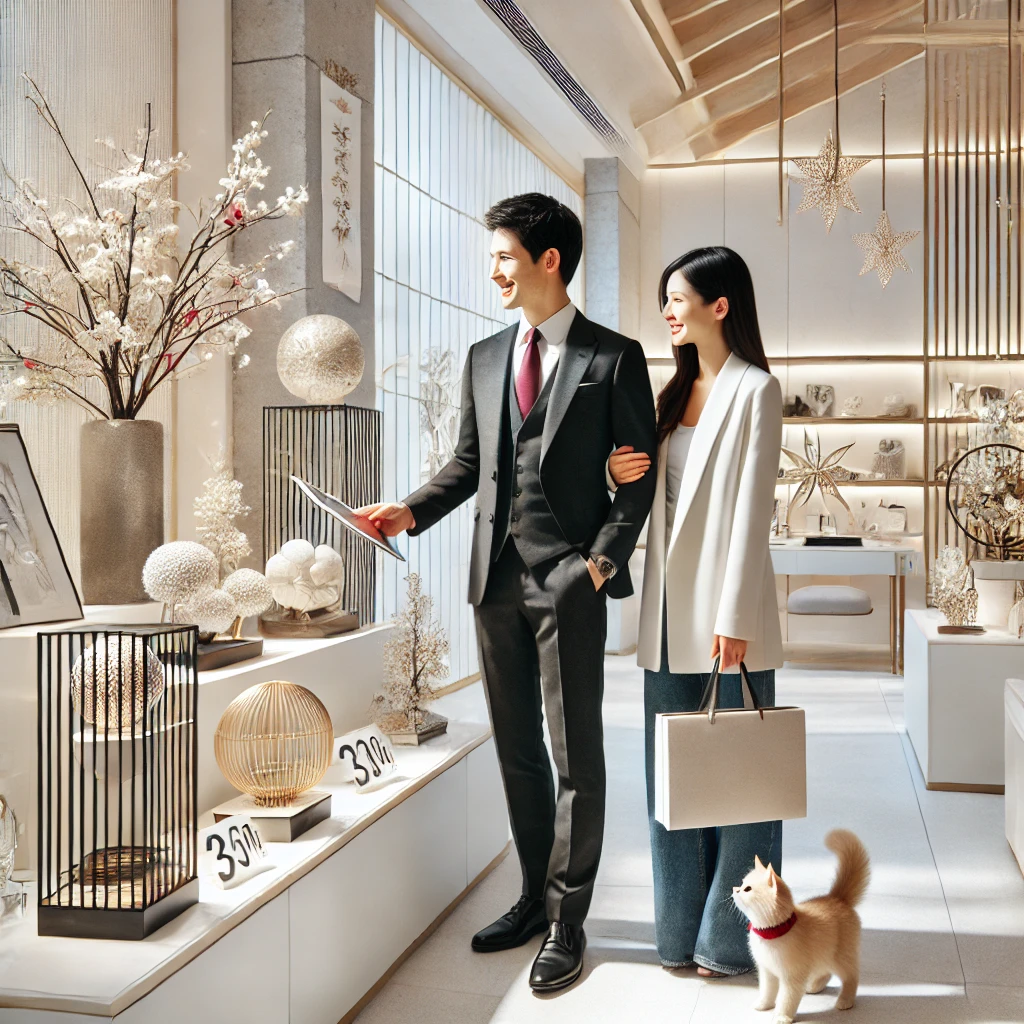 おしゃれなインテリアショップ