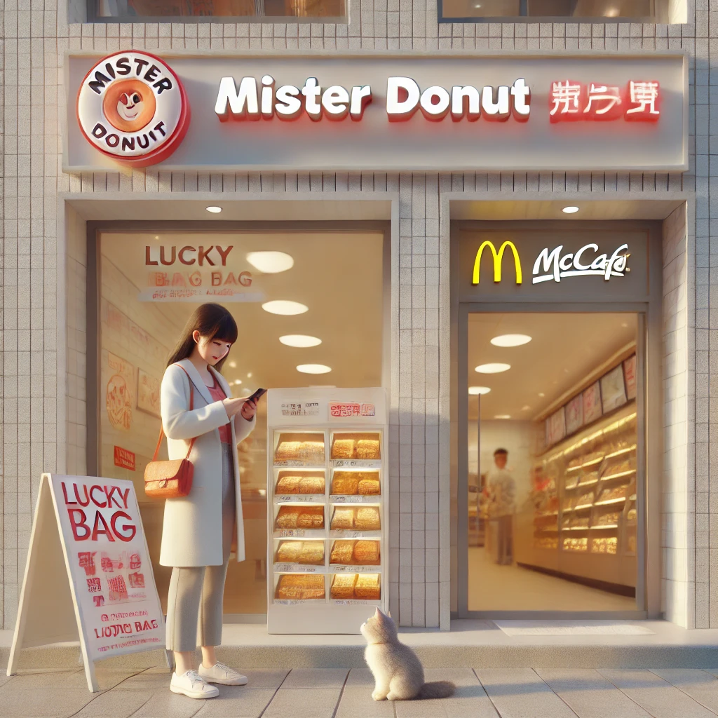 食品福袋はどこで買える？ミスドやマクドナルドの動向