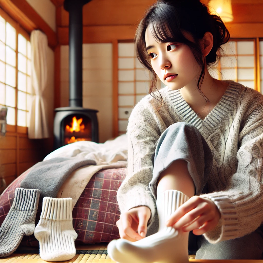 暖かくないと感じる原因は汗冷え