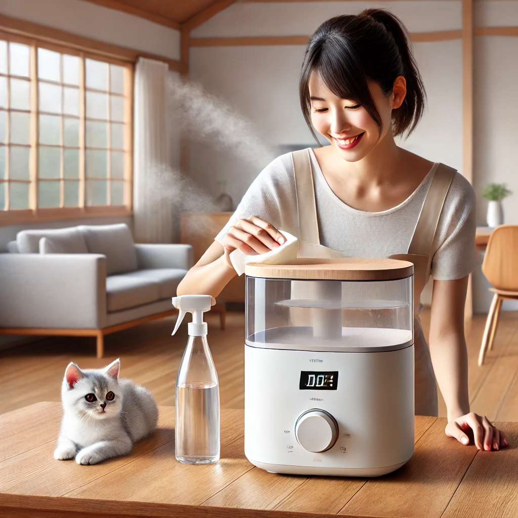 卓上加湿器の掃除が楽なタイプを選ぶ